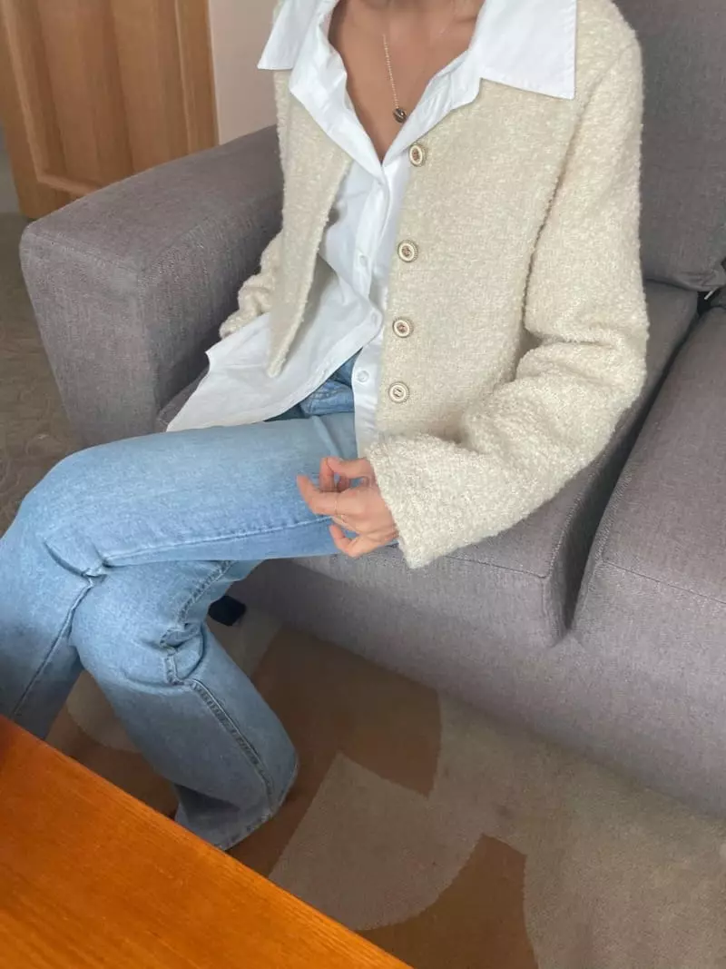 Well Row - Korean Women Fashion - #womensfashion - Twid Cardigan