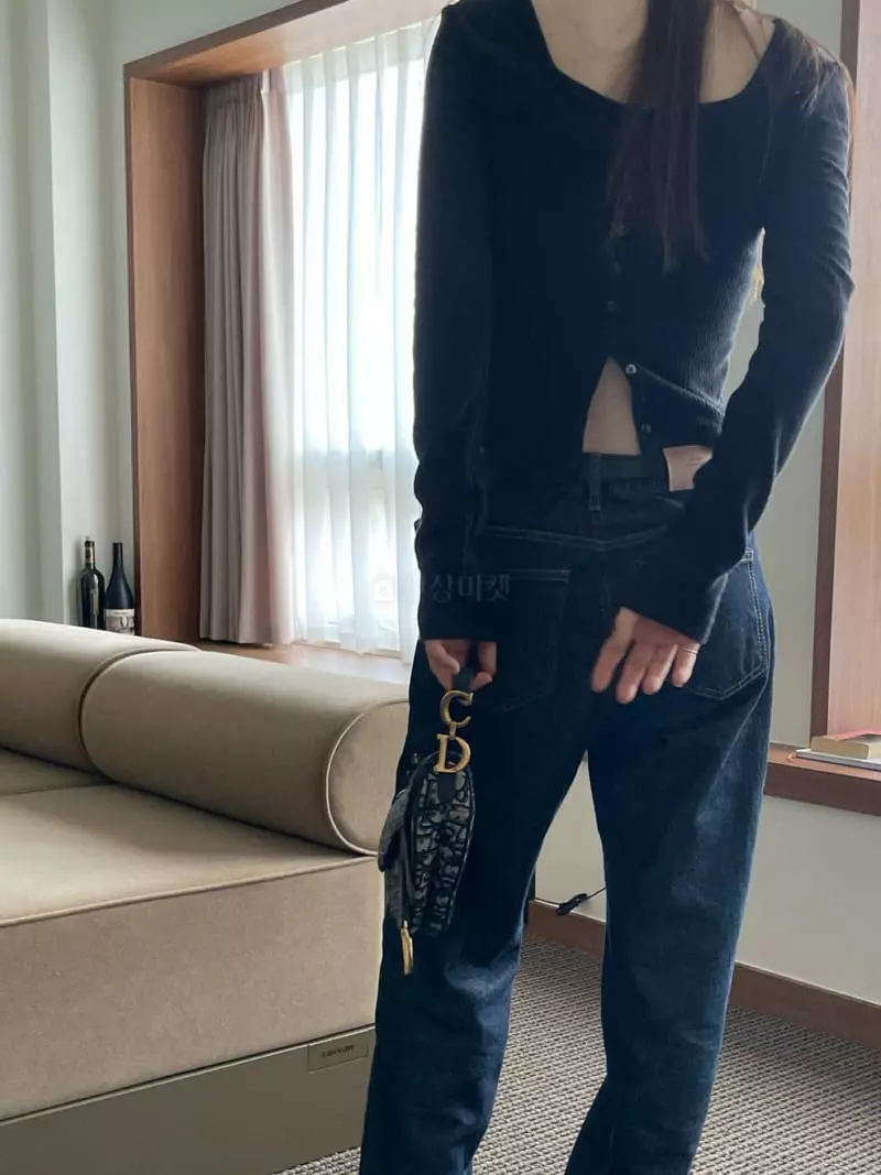 Well Row - Korean Women Fashion - #womensfashion - Angora Square Tee - 12