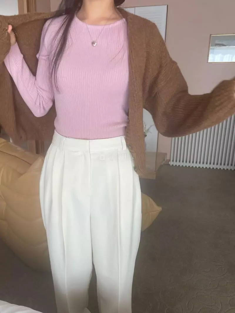 Well Row - Korean Women Fashion - #womensfashion - Alpaca Cardigan