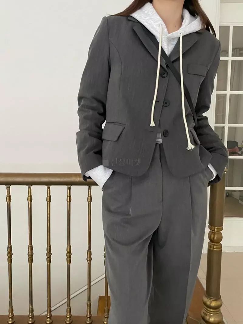 Well Row - Korean Women Fashion - #womensfashion - Three Button Jacket - 7