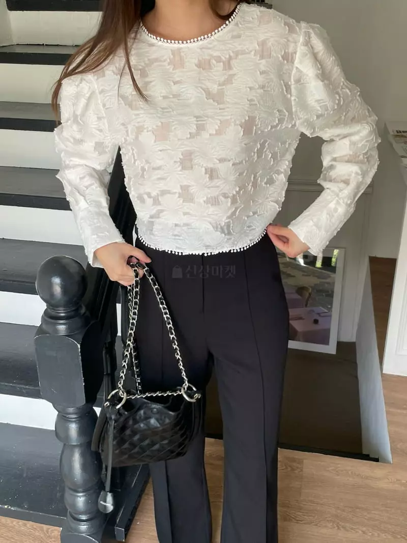 Winsome - Korean Women Fashion - #momslook - Lilly Blouse - 8
