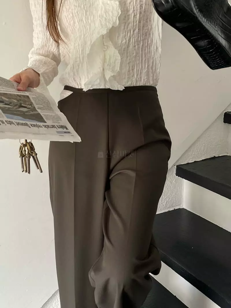 Winsome - Korean Women Fashion - #restrostyle - For Word Pants - 6