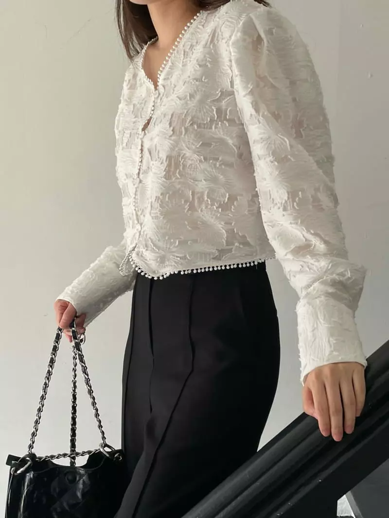 Winsome - Korean Women Fashion - #restrostyle - Lilly Blouse