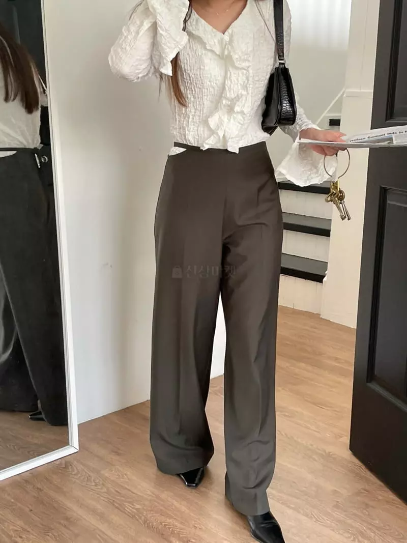 Winsome - Korean Women Fashion - #romanticstyle - For Word Pants - 7