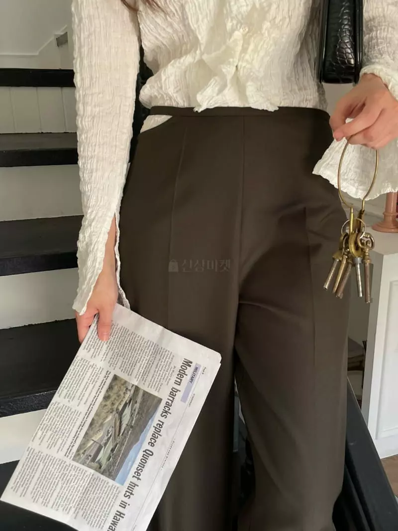 Winsome - Korean Women Fashion - #shopsmall - For Word Pants - 8
