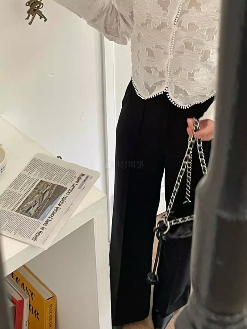 Winsome - Korean Women Fashion - #romanticstyle - Solar Pants - 4