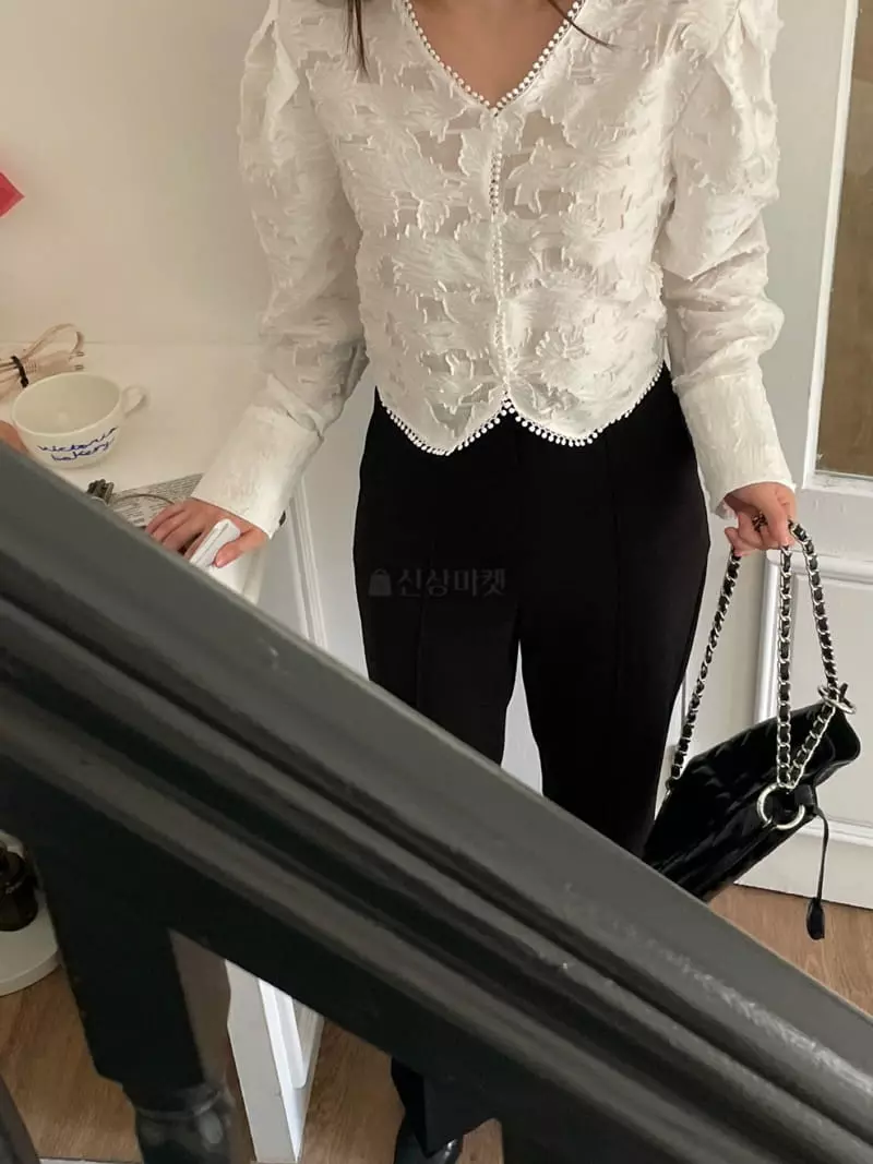 Winsome - Korean Women Fashion - #shopsmall - Lilly Blouse - 4