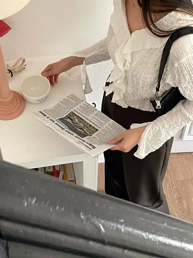 Winsome - Korean Women Fashion - #thelittlethings - Frill Blouse - 8