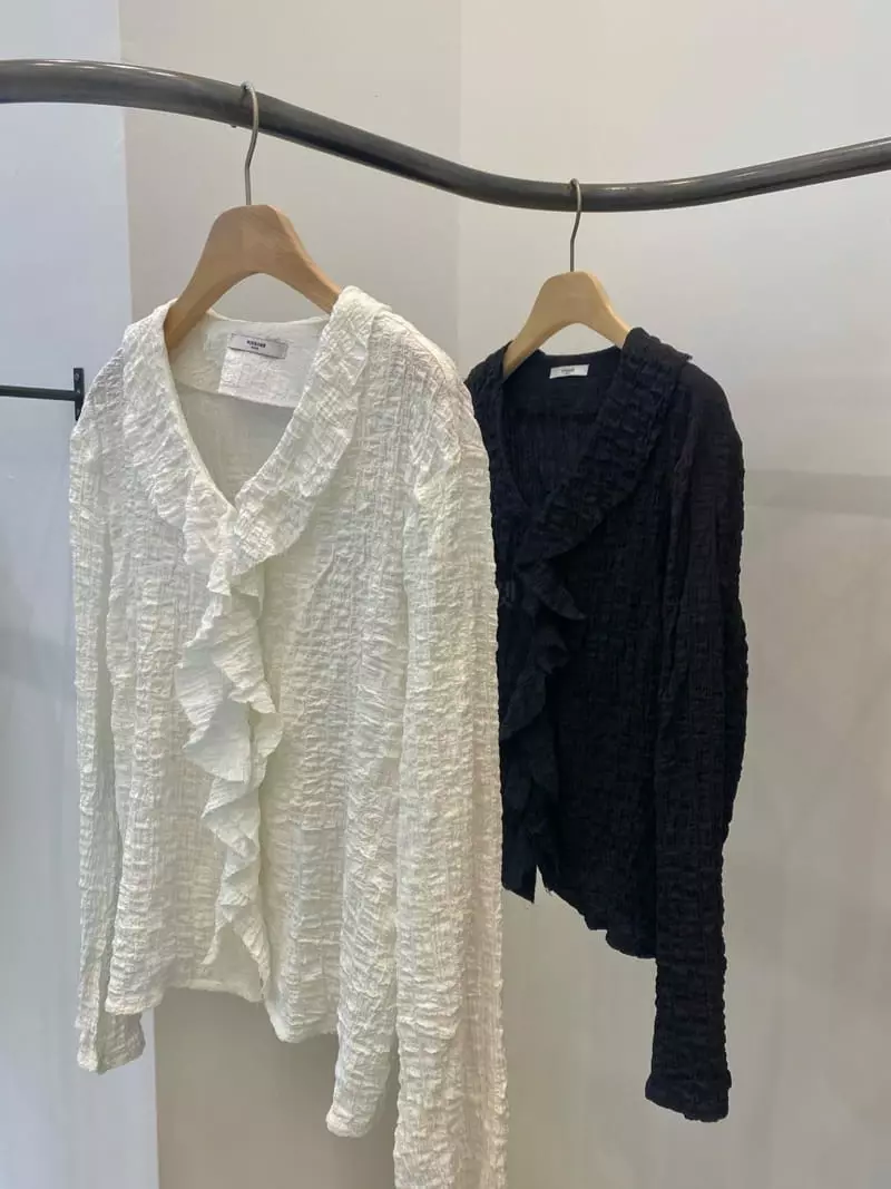 Winsome - Korean Women Fashion - #womensfashion - Frill Blouse - 10