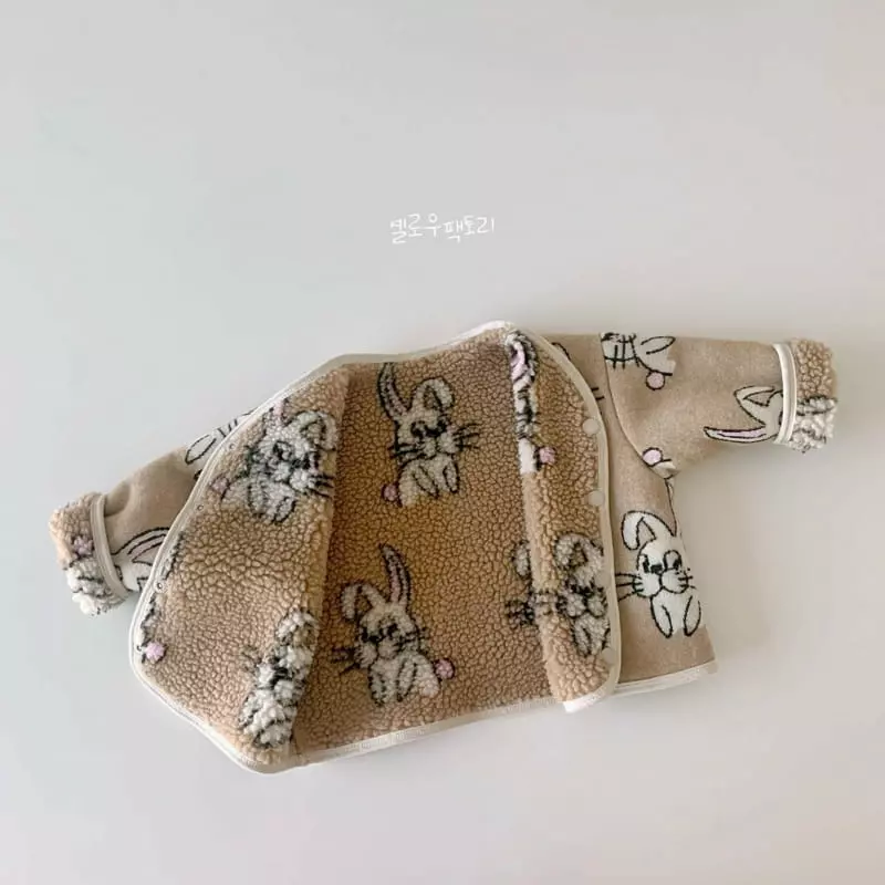 Yellow Factory - Korean Children Fashion - #prettylittlegirls - Rabbit Jacket - 3