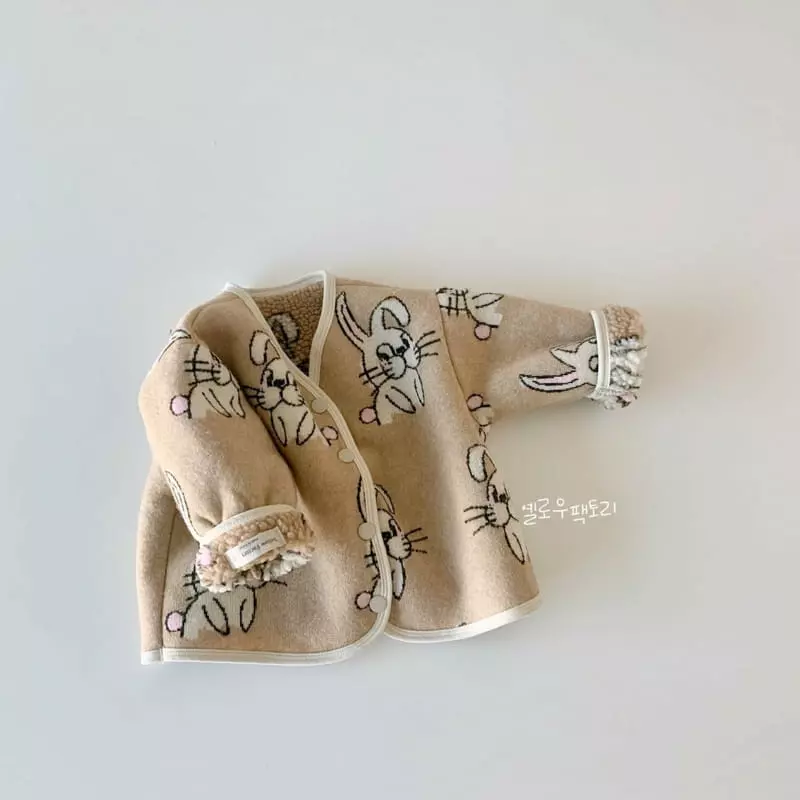 Yellow Factory - Korean Children Fashion - #toddlerclothing - Rabbit Jacket - 5