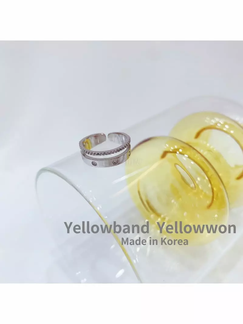 Yellowband - Korean Women Fashion - #momslook - R141 Ring