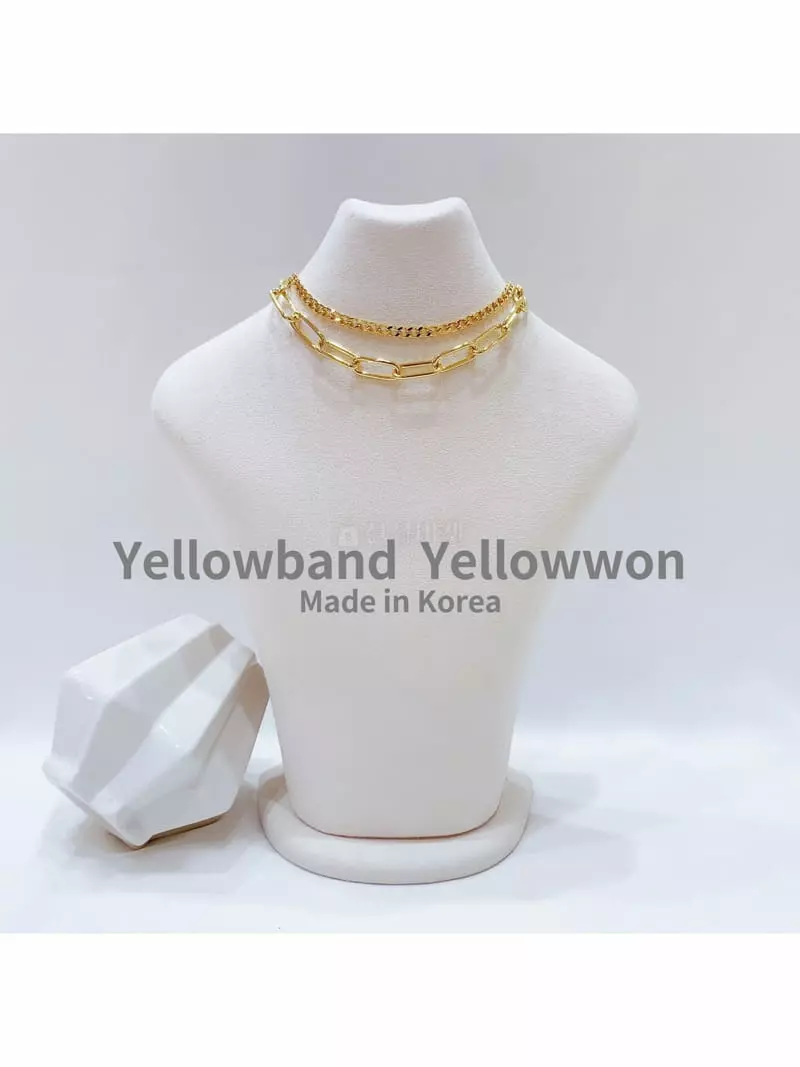 Yellowband - Korean Women Fashion - #momslook - N992 Necklace - 2