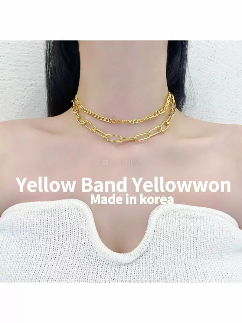 Yellowband - Korean Women Fashion - #momslook - N992 Necklace - 3