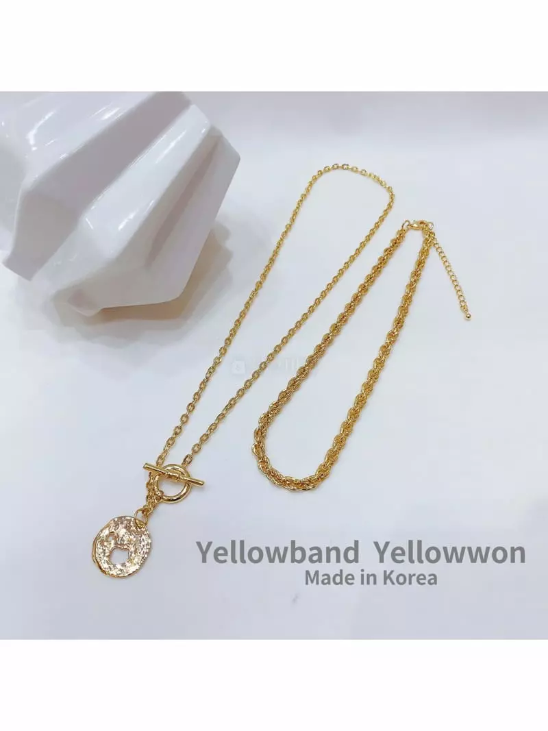 Yellowband - Korean Women Fashion - #momslook - N991 Necklace