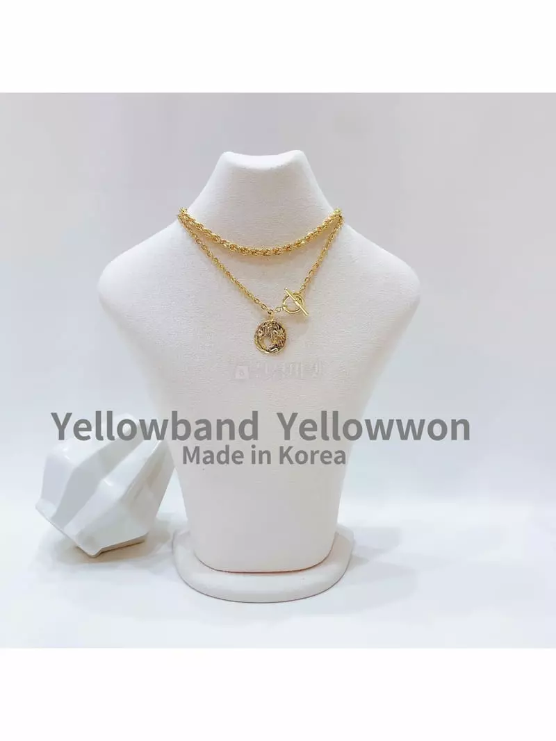 Yellowband - Korean Women Fashion - #momslook - N991 Necklace - 2