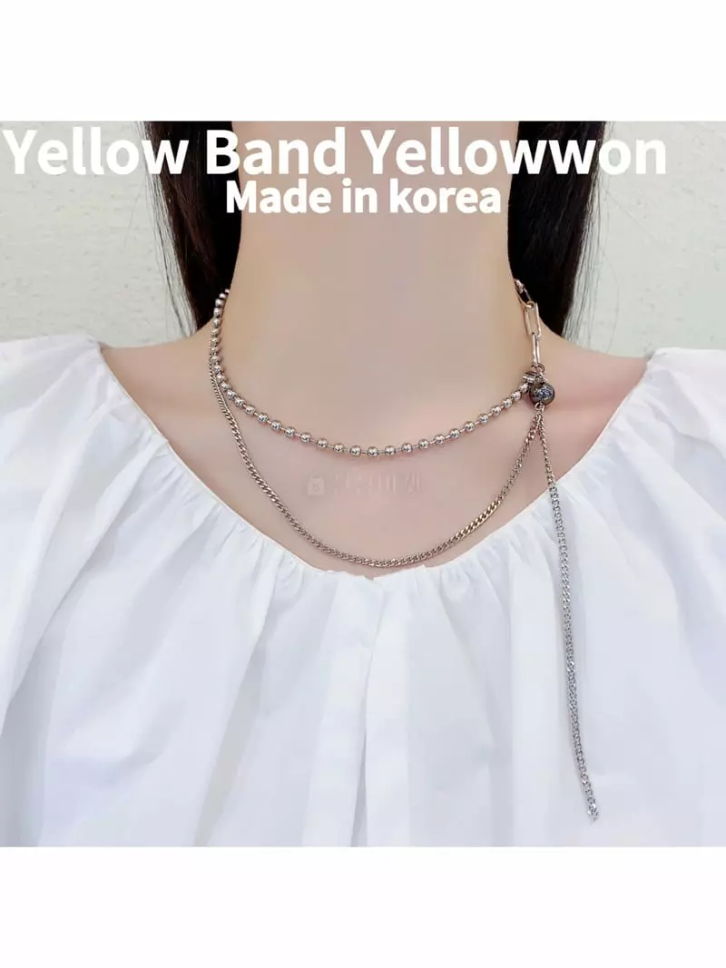 Yellowband - Korean Women Fashion - #momslook - N985 Necklace - 6