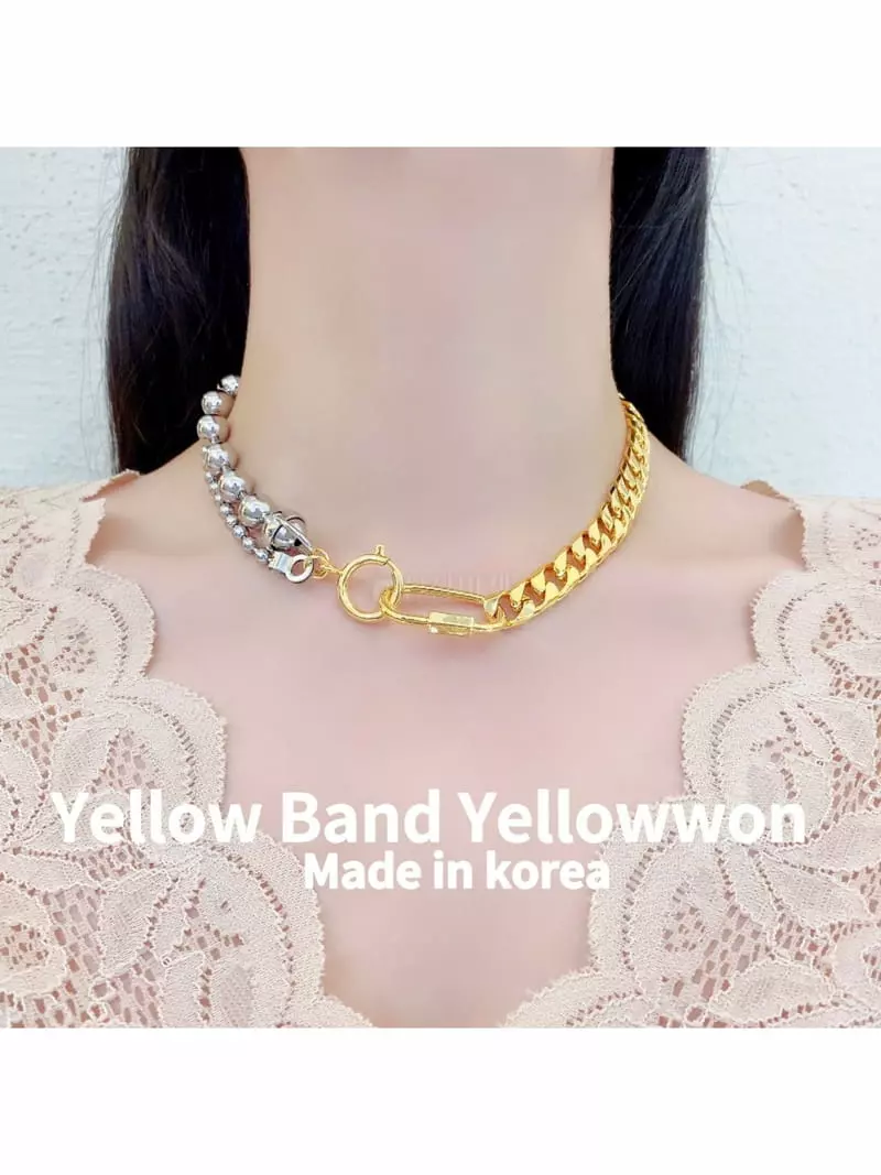 Yellowband - Korean Women Fashion - #momslook - N982 Necklace - 3