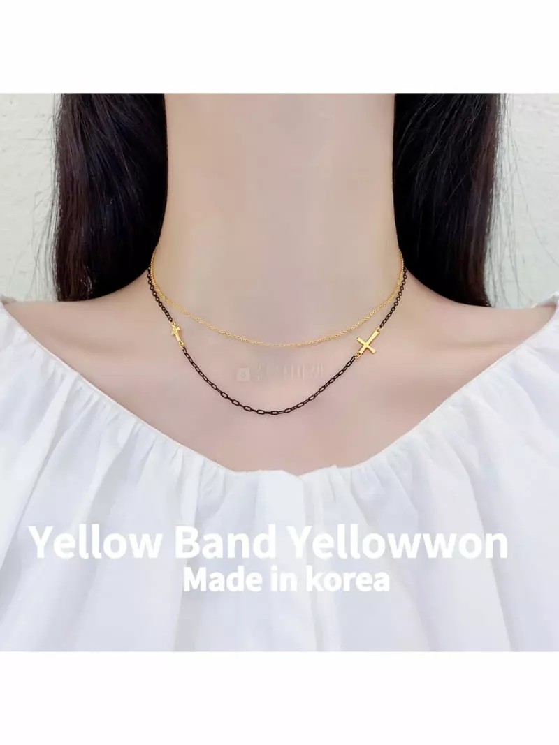 Yellowband - Korean Women Fashion - #momslook - N980 Necklace - 3