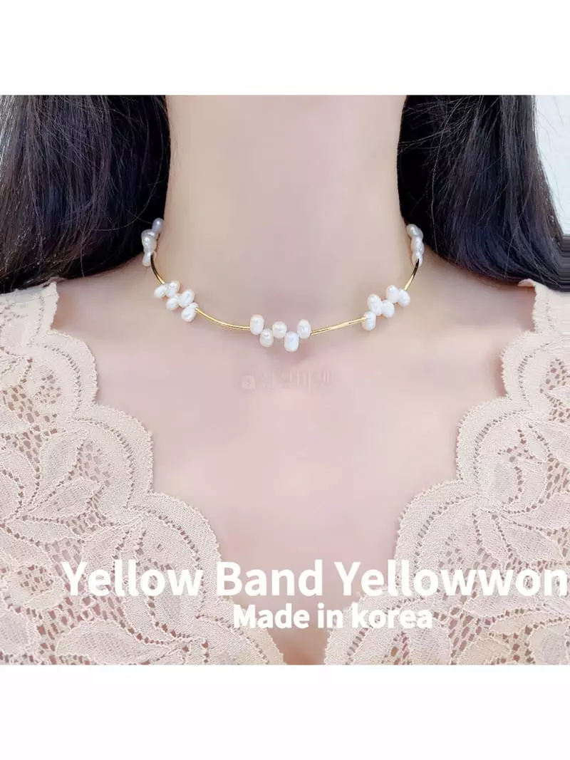 Yellowband - Korean Women Fashion - #momslook - N973 Necklace - 2