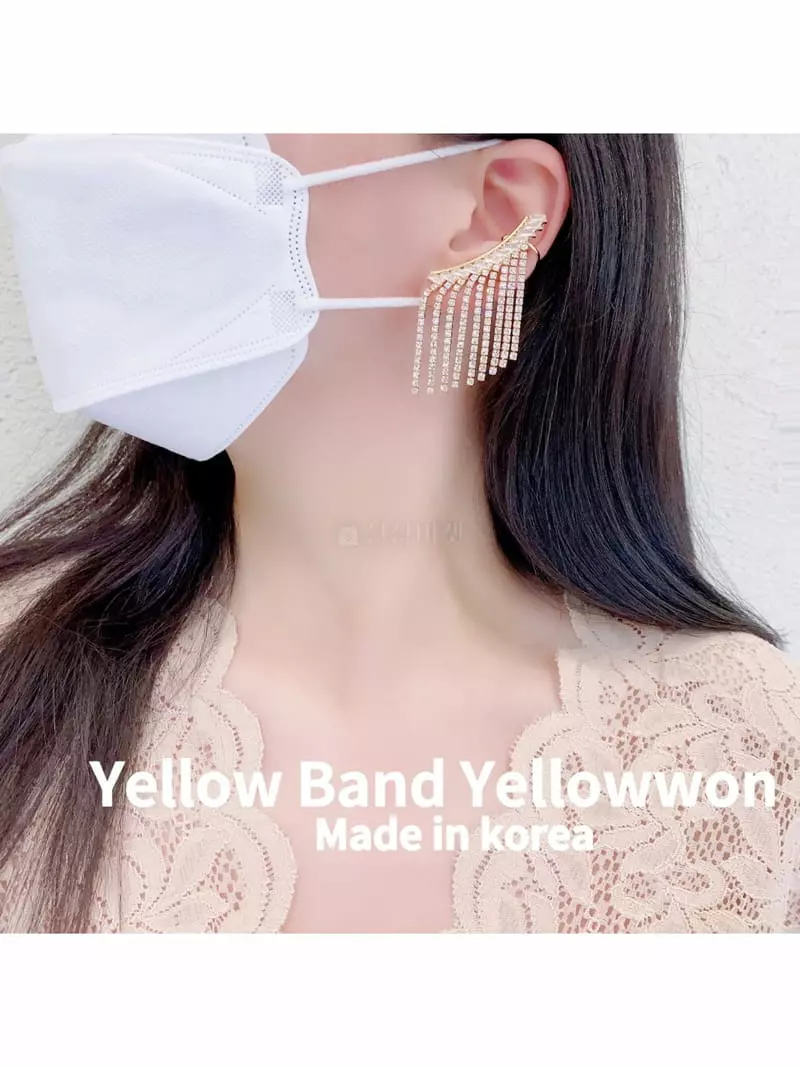 Yellowband - Korean Women Fashion - #momslook - EC157 Earring - 3
