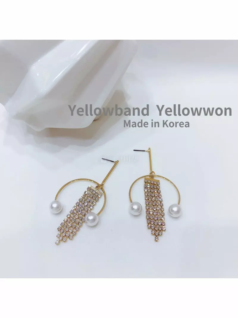 Yellowband - Korean Women Fashion - #momslook - E3619 Earring