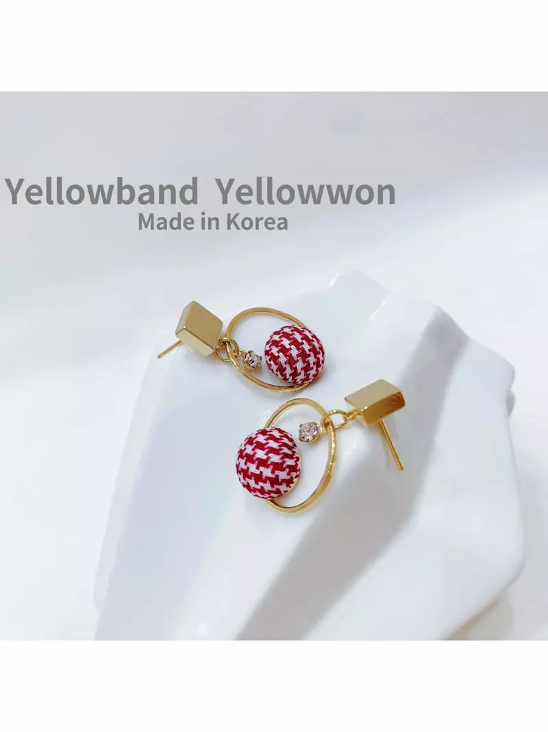 Yellowband - Korean Women Fashion - #womensfashion - E3616 Earring - 4