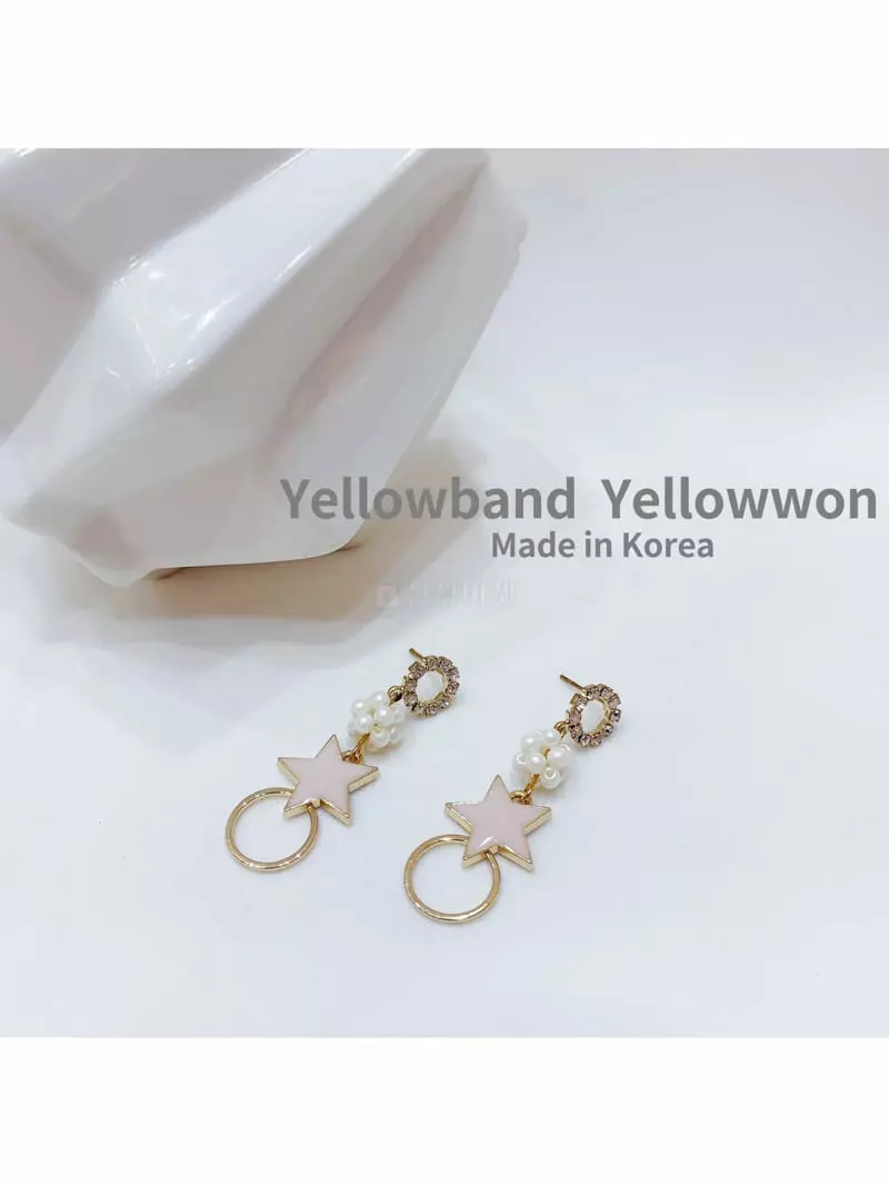 Yellowband - Korean Women Fashion - #momslook - E3612 Earring