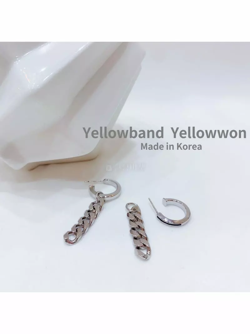 Yellowband - Korean Women Fashion - #momslook - E3607 Earring - 7