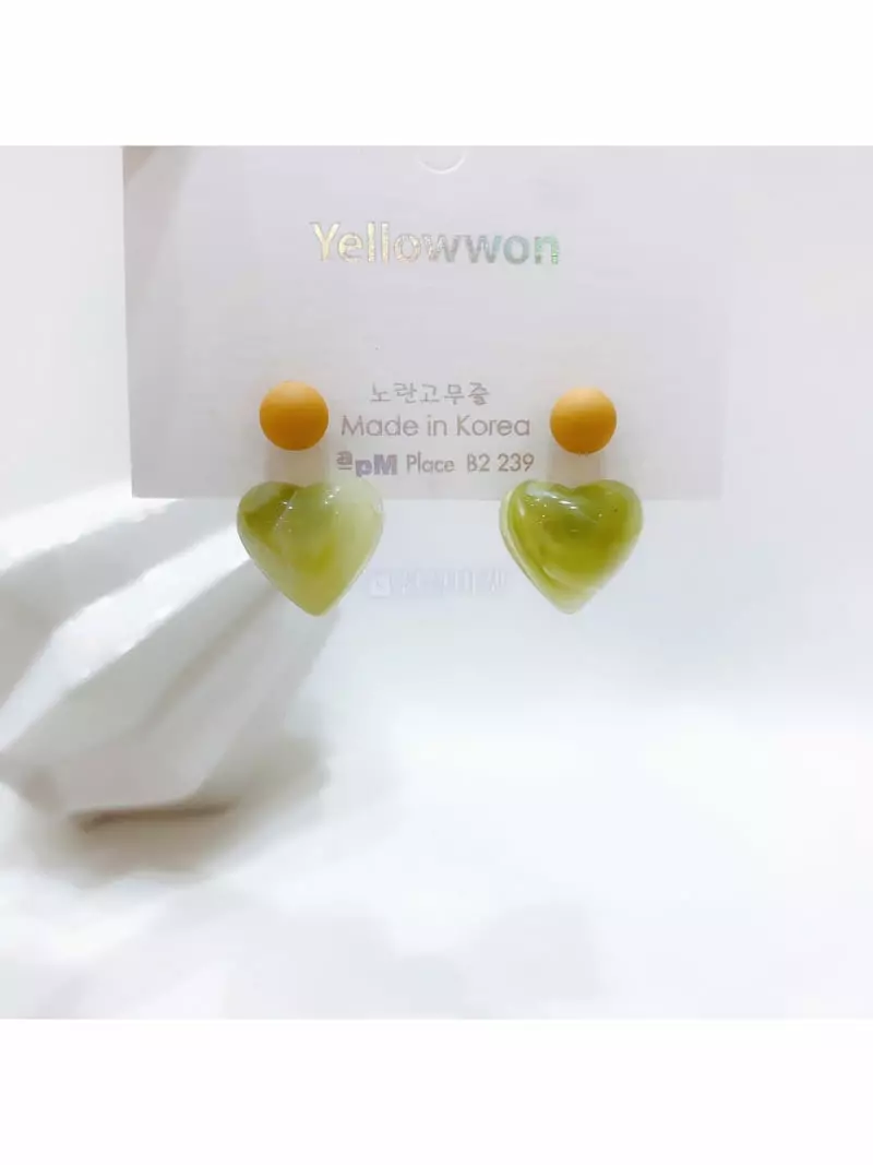 Yellowband - Korean Women Fashion - #momslook - E3605 Earring - 5