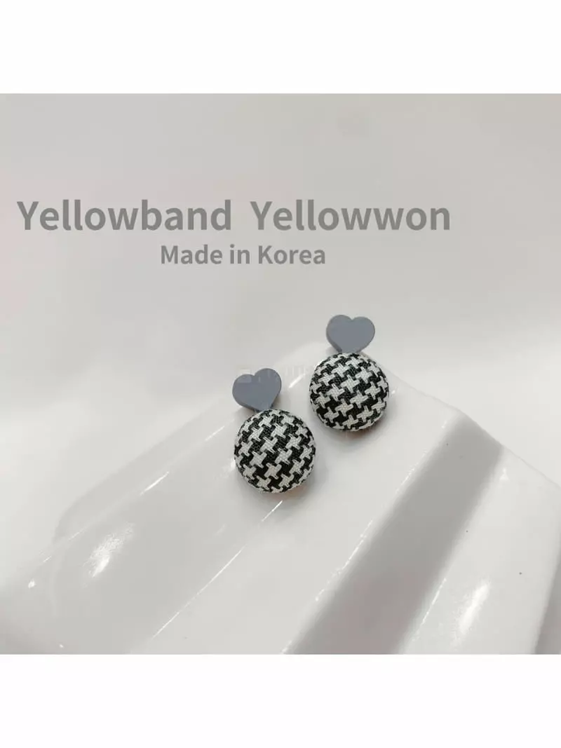 Yellowband - Korean Women Fashion - #womensfashion - E3602 Earring - 4
