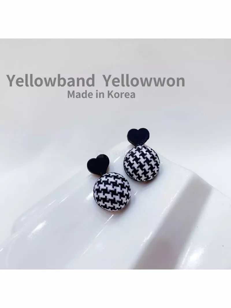 Yellowband - Korean Women Fashion - #momslook - E3602 Earring - 6