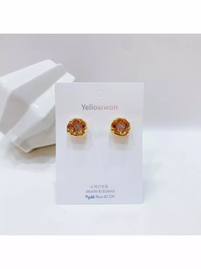 Yellowband - Korean Women Fashion - #momslook - E3601 Earring