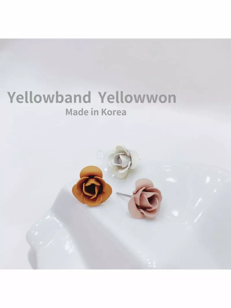Yellowband - Korean Women Fashion - #momslook - E3599 Earring