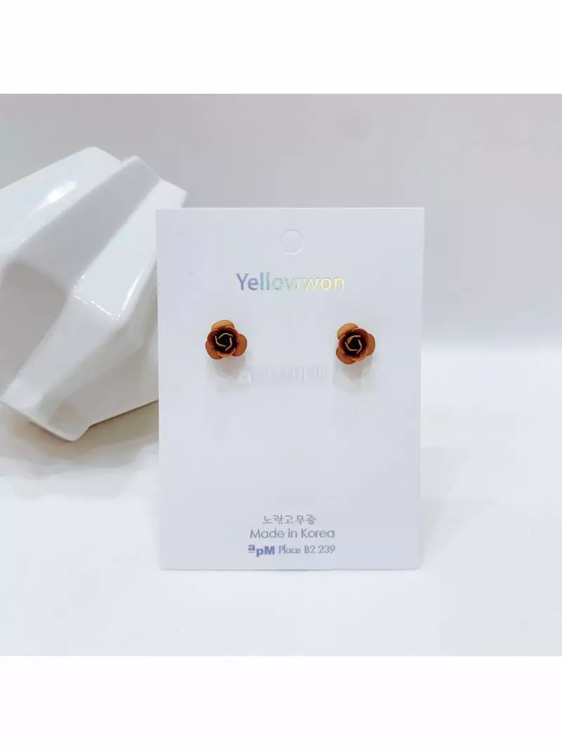 Yellowband - Korean Women Fashion - #momslook - E3599 Earring - 5