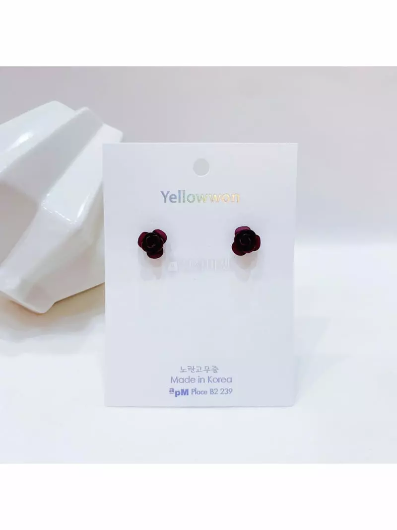 Yellowband - Korean Women Fashion - #momslook - E3599 Earring - 7