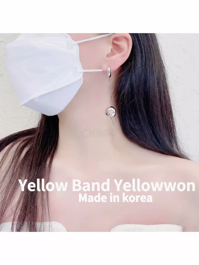 Yellowband - Korean Women Fashion - #momslook - E3598 Earring - 8