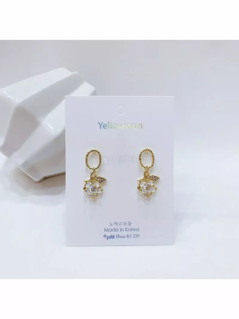Yellowband - Korean Women Fashion - #momslook - E3597 Earring