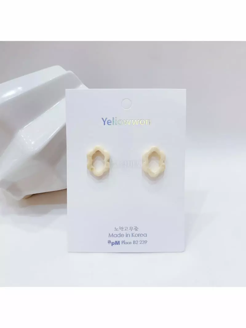 Yellowband - Korean Women Fashion - #momslook - E3593 Earring