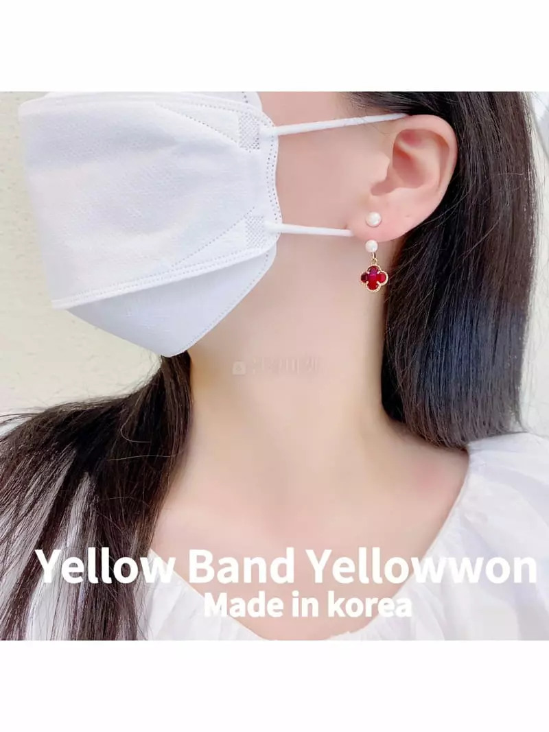 Yellowband - Korean Women Fashion - #womensfashion - E3592 Earring - 4