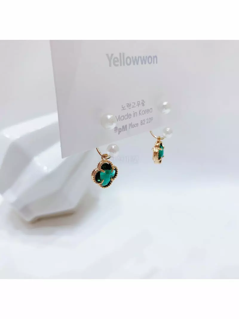 Yellowband - Korean Women Fashion - #momslook - E3592 Earring - 6