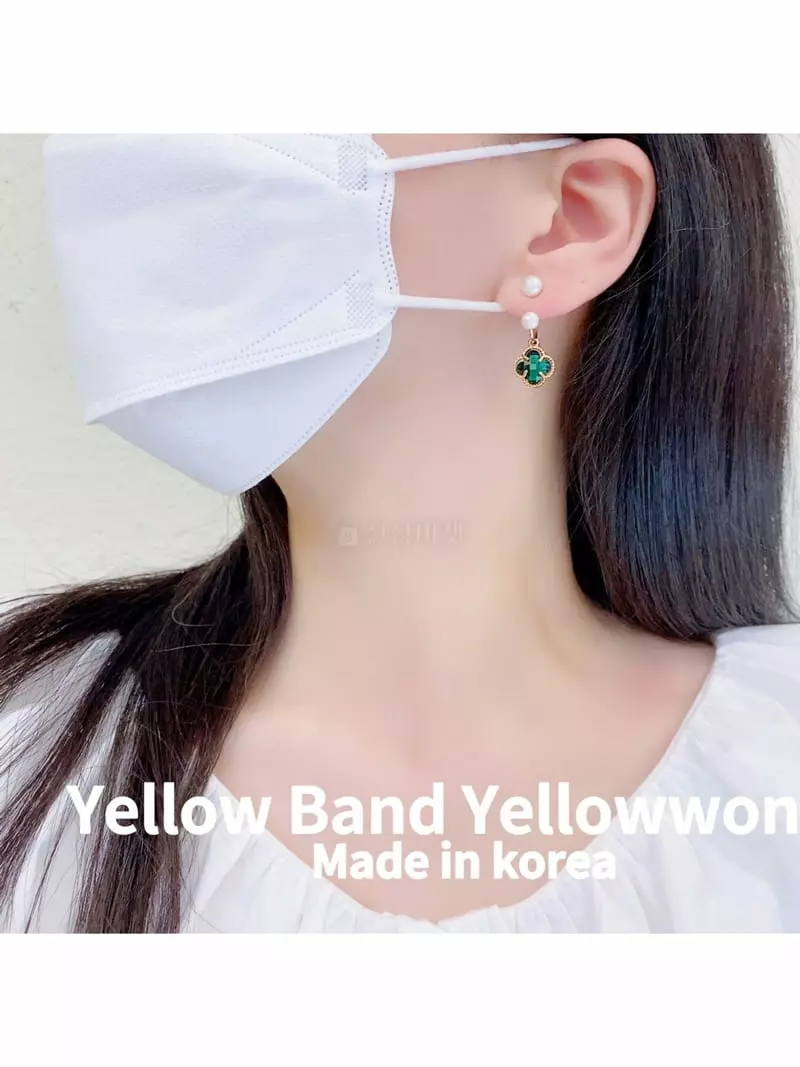 Yellowband - Korean Women Fashion - #momslook - E3592 Earring - 8