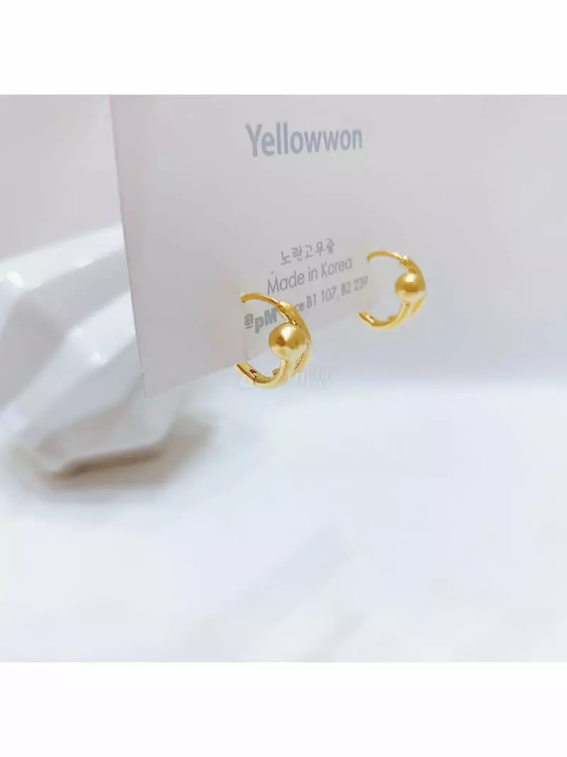 Yellowband - Korean Women Fashion - #momslook - E3590 Earring - 2