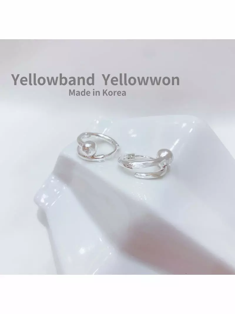 Yellowband - Korean Women Fashion - #momslook - E3590 Earring - 6