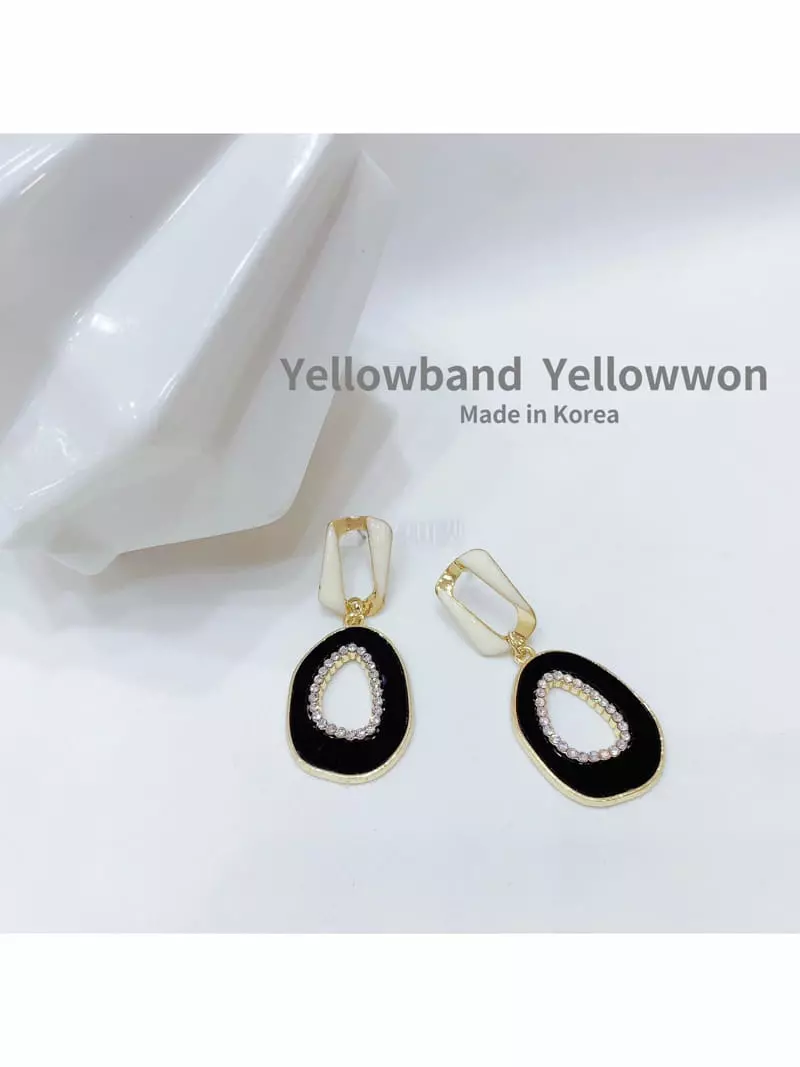 Yellowband - Korean Women Fashion - #momslook - E3589 Earring