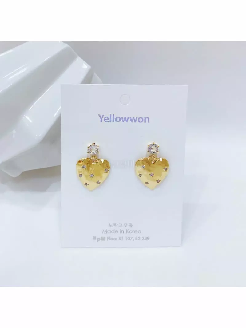Yellowband - Korean Women Fashion - #momslook - E3587 Earring