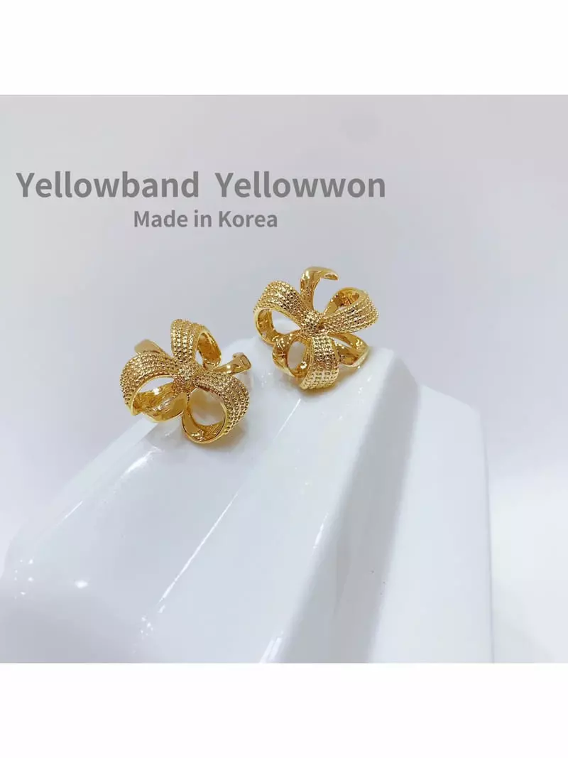 Yellowband - Korean Women Fashion - #momslook - E3583 Earring - 2