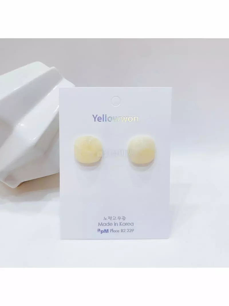 Yellowband - Korean Women Fashion - #momslook - E3582 Earring