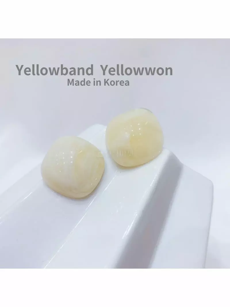 Yellowband - Korean Women Fashion - #momslook - E3582 Earring - 2