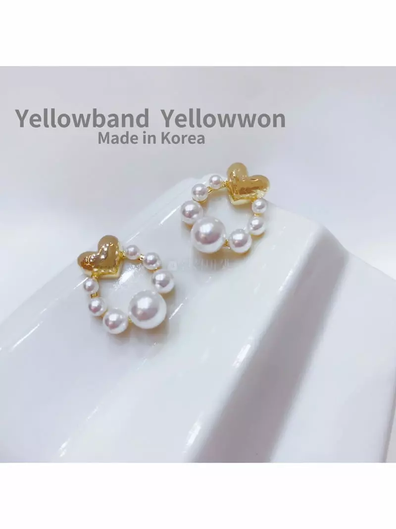 Yellowband - Korean Women Fashion - #momslook - E3581 Earring